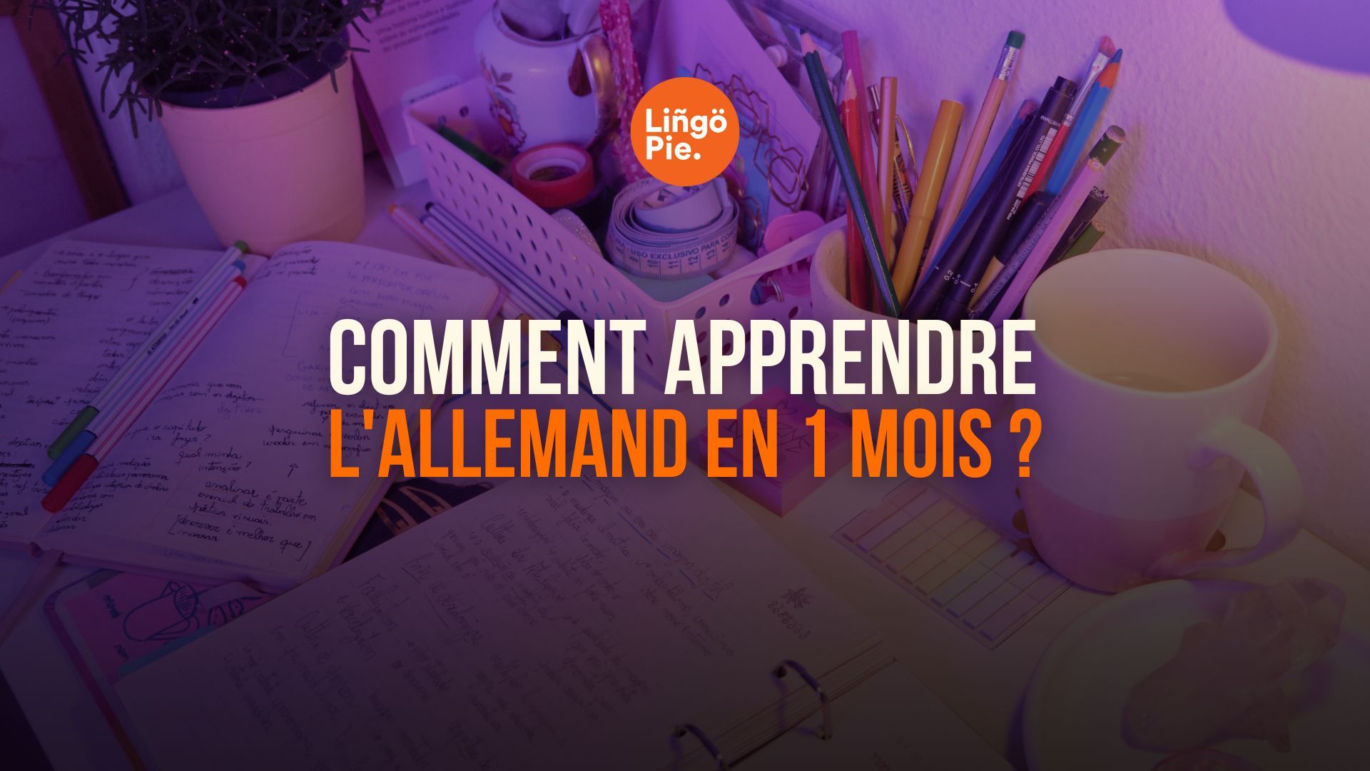 Comment apprendre l'allemand en 1 mois ?