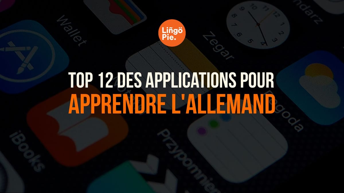 Applications pour apprendre l'allemand
