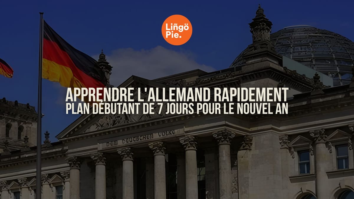 Apprendre l'allemand rapidement