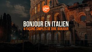 Bonjour en italien : 4 façons de dire bonjour en italien