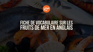 Fiche de vocabulaire sur les fruits de mer en anglais [Guide]